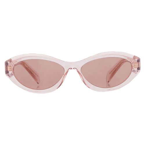 Light Brown Ladies Sunglasses PR 26ZS 19Q10D 55