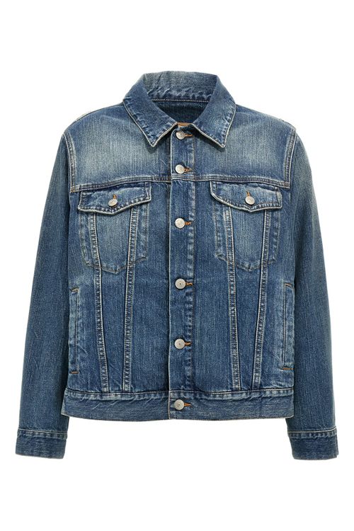 Layered Denim Jacket