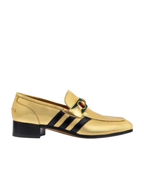 Gucci X adidas round-headed loafers