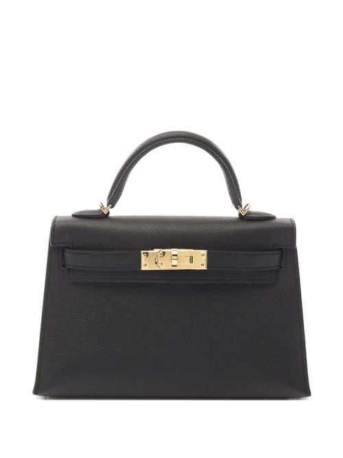 Hermès Pre-Owned 2023 mini Kelly two-way handbag - Black