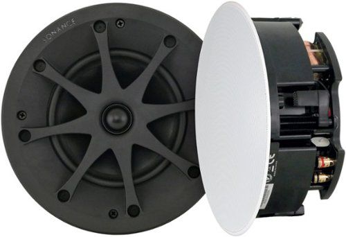 "VPXT6R - Visual Performance Extreme  Outdoor 6-1/2"" 2-Way In-Ceiling Speakers (Pair) - Paintable White"