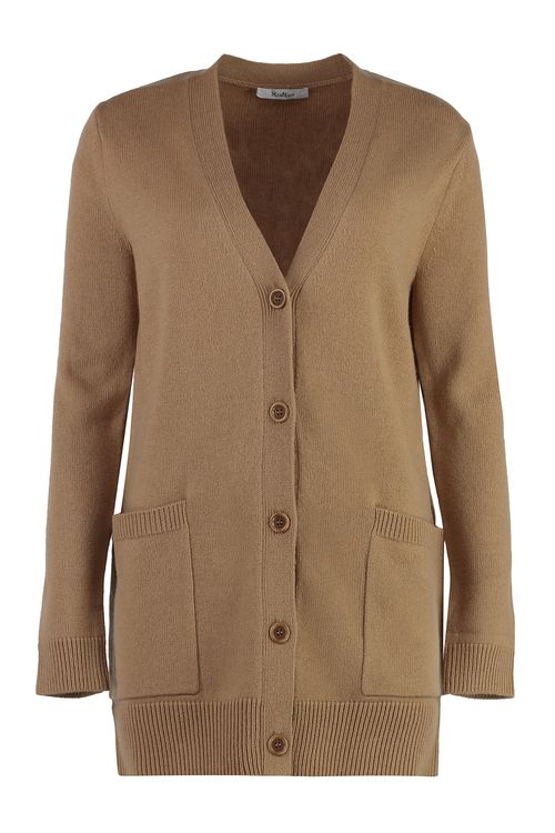 Villar Wool and Cashmere Cardigan with Sequins