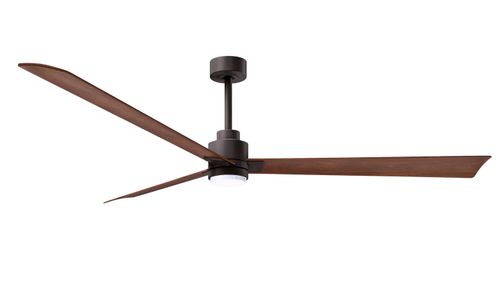 Textured Bronze 72" Ceiling Fan from the Alessandra - LK Collection
