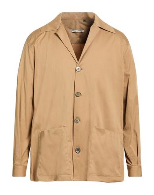 Man Shirt Camel Size L Cotton, Elastane