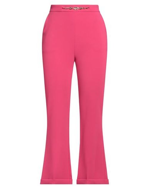 Woman Pants Magenta Size 6 Polyester, Elastane