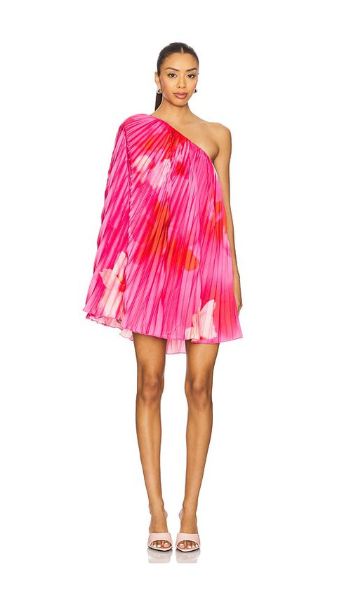 Lovers and Friends Gia Mini Dress in Coral.  XS. Also in L