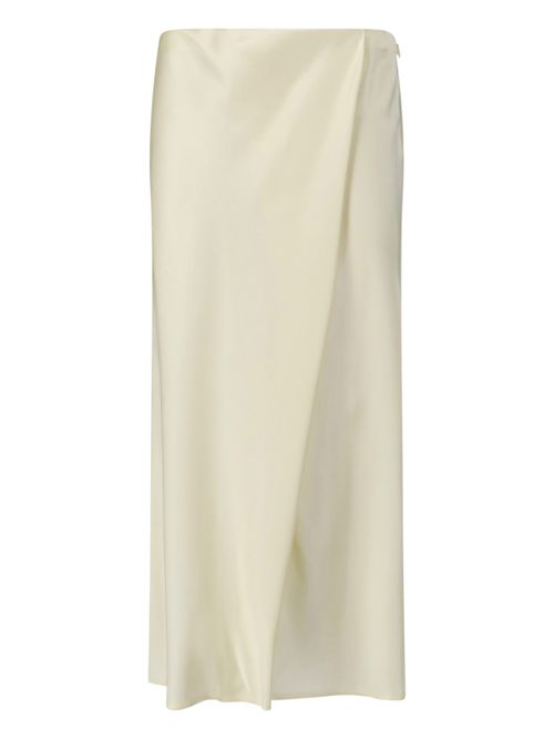 Silk-Blend Mini Skirt