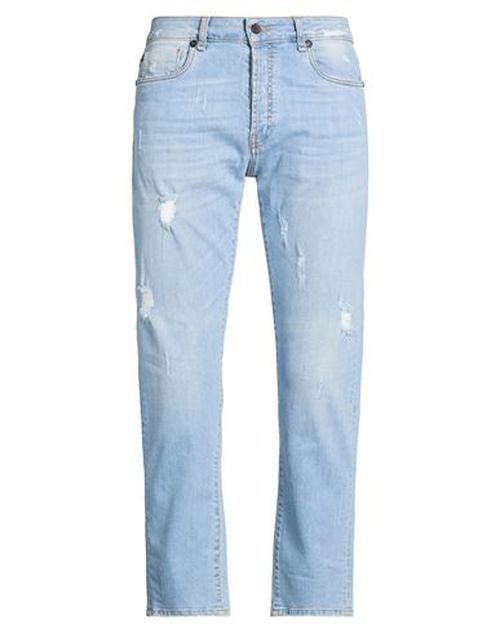 Man Jeans Blue Size 29 Cotton, Elastane