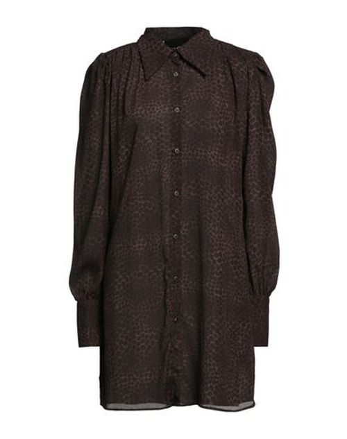 Woman Mini dress Dark brown