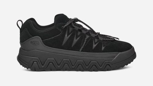 ® Men's CapTrail Low Suede Sneakers in Black