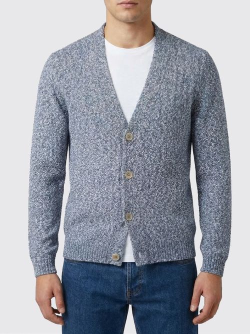 Cardigan Men color Blue