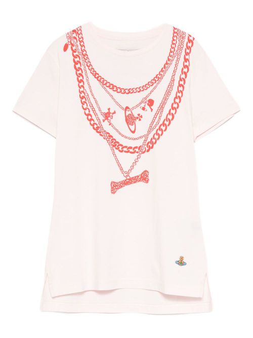 Viv Chain T-shirt - Pink