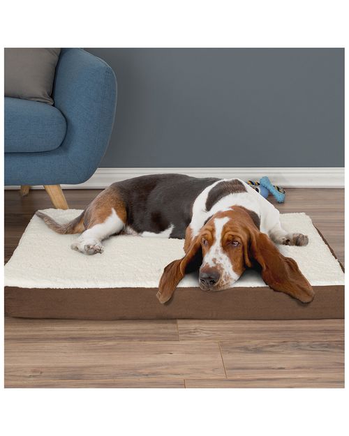 Petmaker Orthopedic Sherpa Top Pet Bed