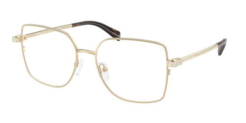 Michael Kors MK3091B RAVELLO 1014 Women's Eyeglasses Gold Size 54 - Blue Light Block Available