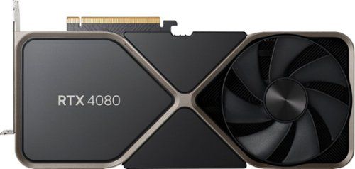 GeForce RTX 4080 16GB GDDR6X Graphics Card - Titanium/Black