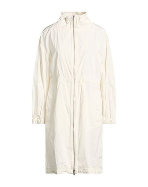 Woman Overcoat & Trench Coat Ivory Size 2 Polyester