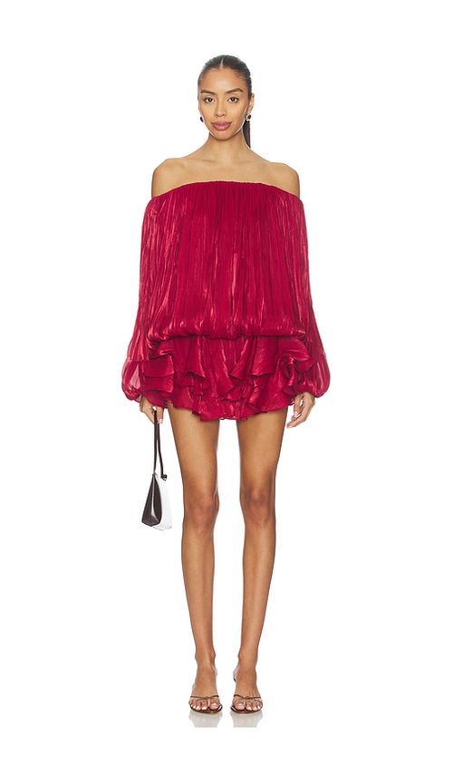 The Bekk Elora Dress in Burgundy. XS/S. Also in