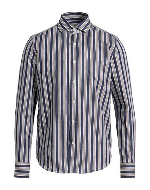 Man Shirt Navy Size 15 ½ Cotton