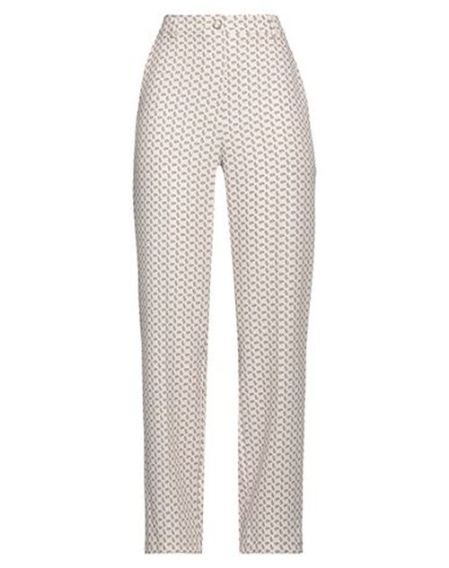 Woman Pants Cream Size S Viscose, Polyester, Elastane