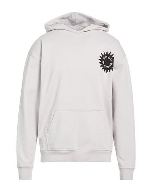 Man Sweatshirt Light grey Size M Cotton