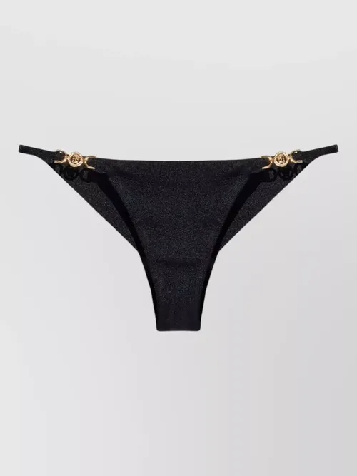 Versace - halter bikini briefs high cut hardware