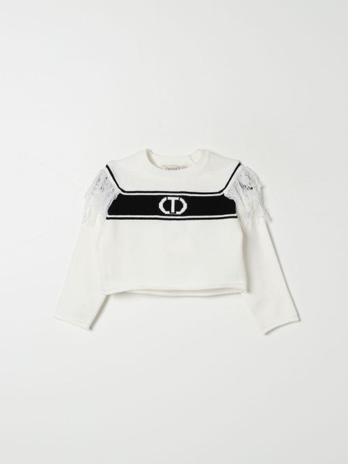 Sweater Kids color White