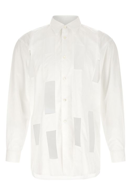 Geometric Cut-Out Shirt
