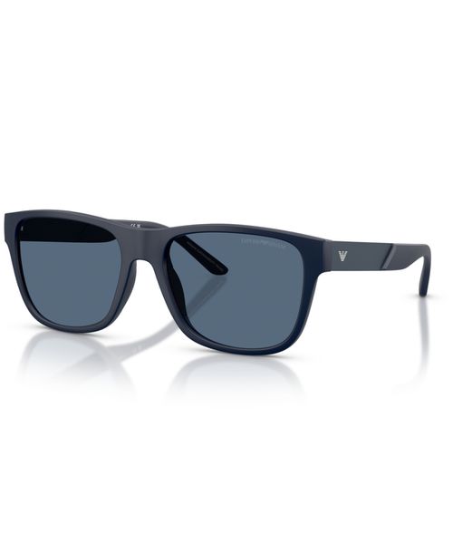 Men's Large Sunglasses, EA4243 - Matte Blue