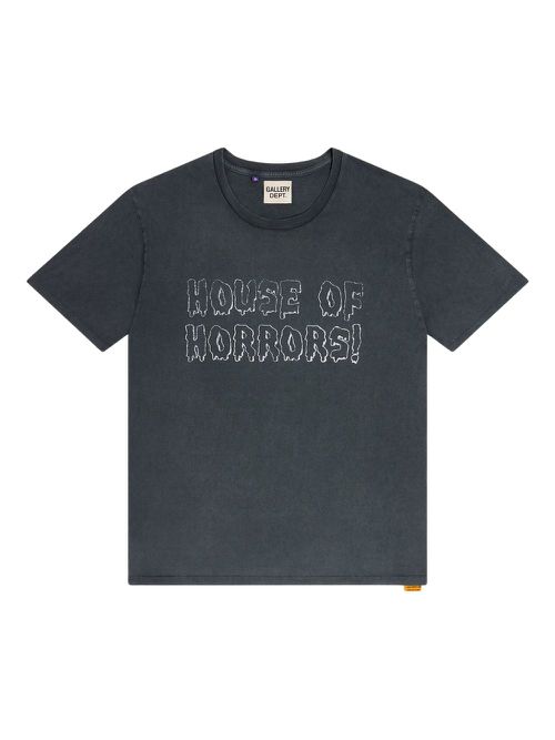 Slogan-print T-shirt - Black
