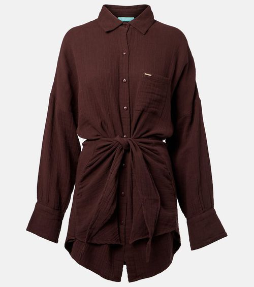 Sara cotton shirt dress