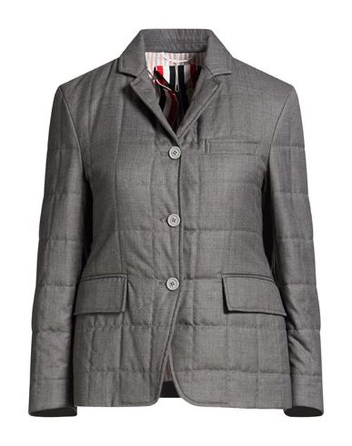 Woman Puffer Grey Size 2 Wool