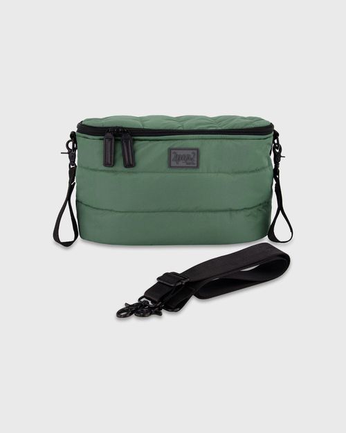Mini Diaper Bag Dark Gray Green