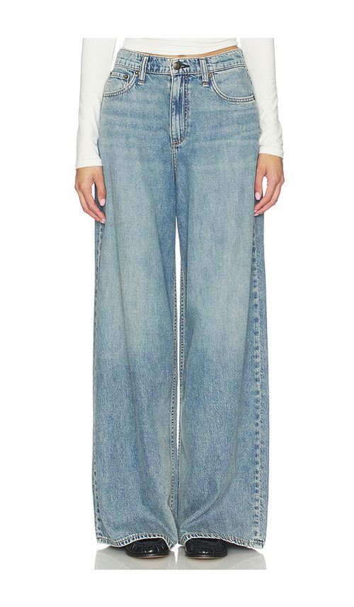 Rag & Bone WEITER SCHNITT FEATHERWEIGHT in Blue. Größe 24. Also , 25, 26, 27, 28, 29, 30, 31, 32