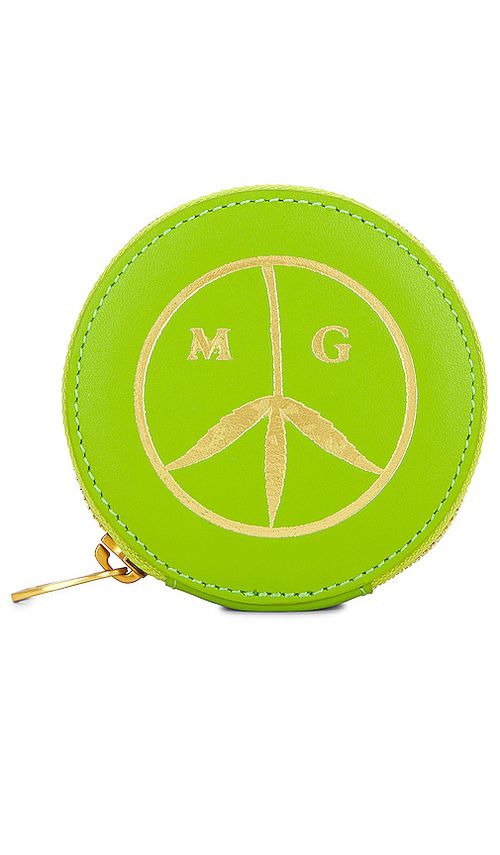 Mister Green Round Satchel Wallet in Green