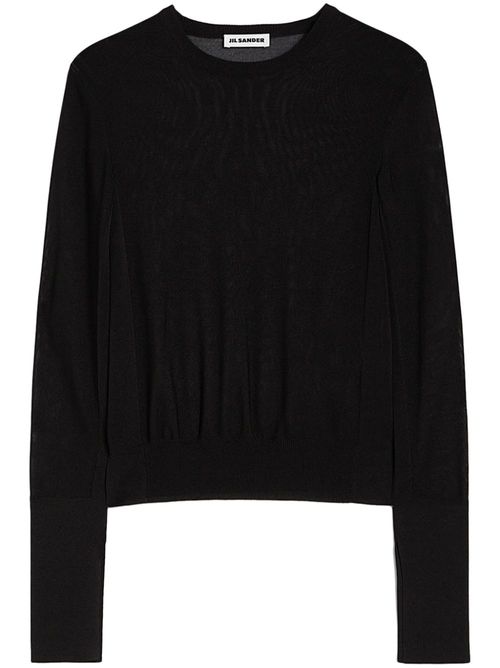 Crew-neck jumper - Black