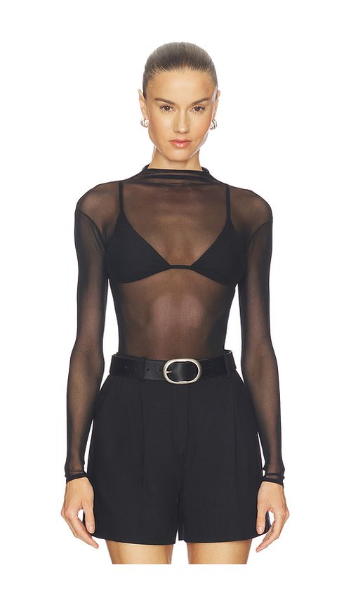 Mimchik BODY ELLE MESH in Black. Größe 0. Also , 4
