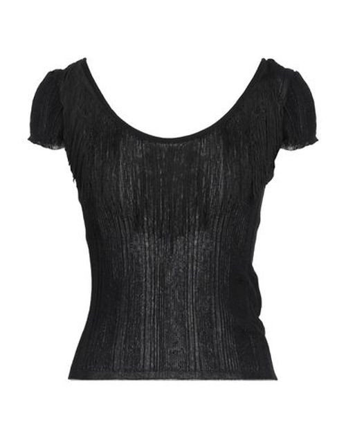 Woman Sweater Black Size L Viscose, Polyamide, Acetate
