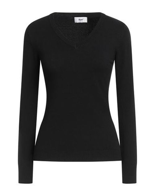 B. yu Woman Sweater Black Size S Viscose, Polyester, Polyamide