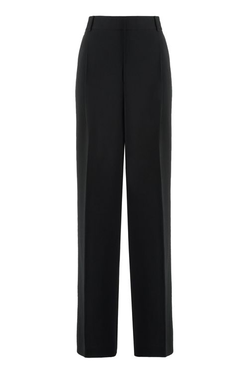 Creased Pleated Trousers - Women's