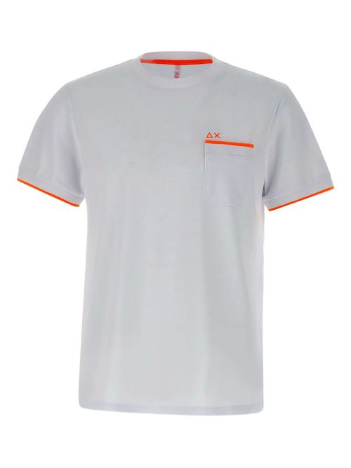 Chest-pocket T-shirt - White