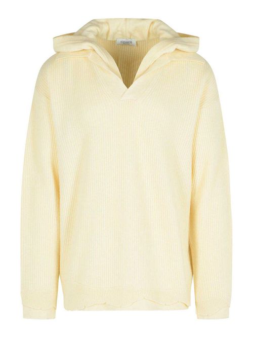 Ivory Wool Blend Sweater