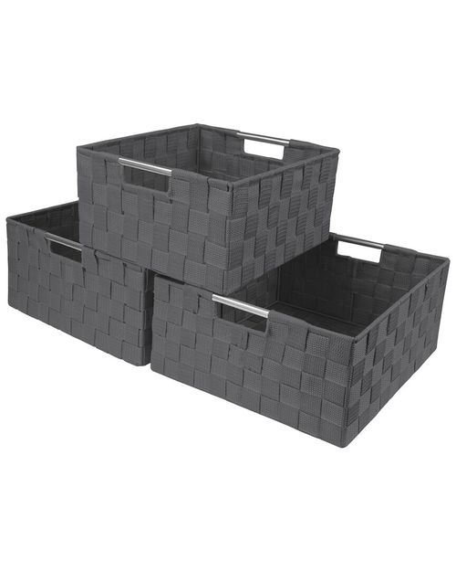 Weave 3pc Basket Set