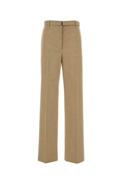 100% Cotton Trousers — Beige