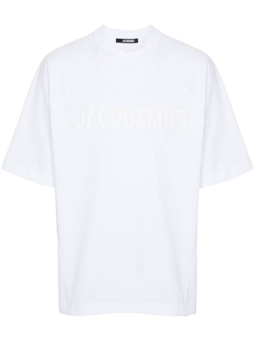 Le Tshirt Typo logo-print T-shirt - White