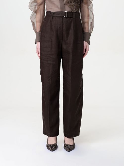 Pants Woman color Brown