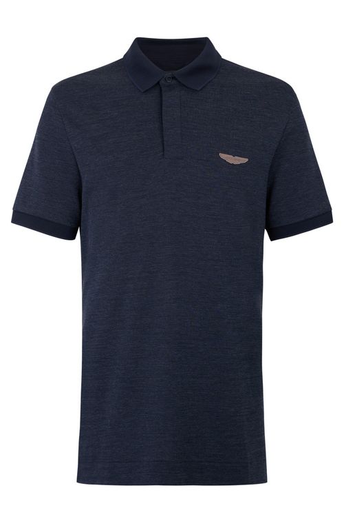 Blue Short Sleeve Polo