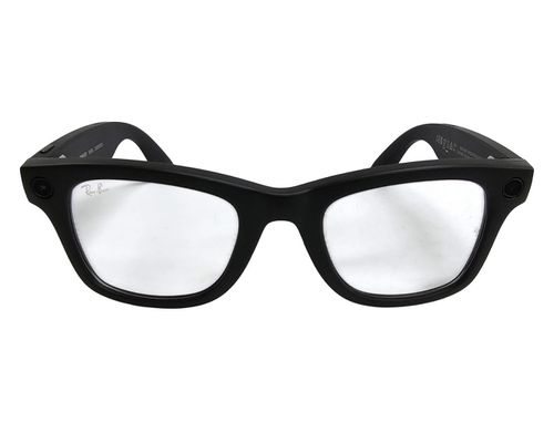 RAY-BAN Meta Wayfarer Matte Black Transition AI Smart Glasses RW4006 601SIM50