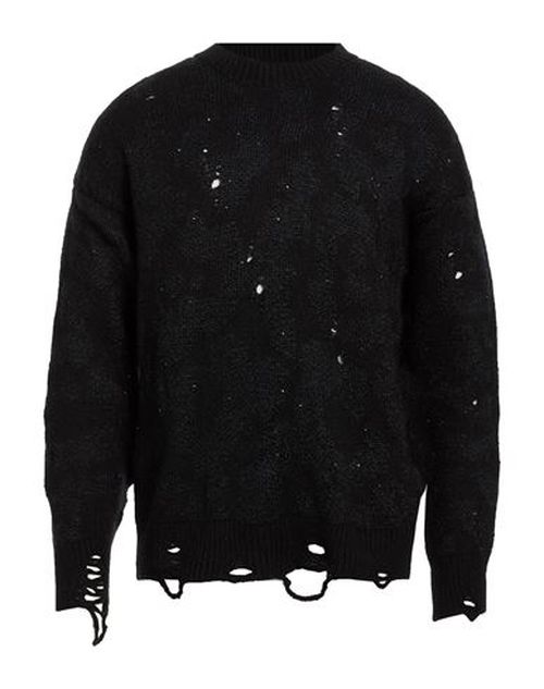Man Sweater Chocolate brown Size 40 Synthetic fibers, Merino Wool, Mohair wool, Wool