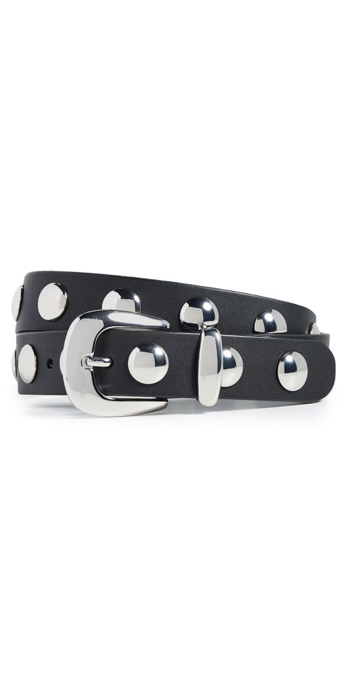 Western Studded Belt True Black