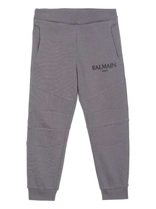 Logo-print track pants - Grey